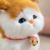 Fluffy Simulation Cat Plush Toy Cute Imitation Cat Plush Doll Plush Cats with Sound  Easter Gifts