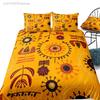 Juegos de Cama con Estampado Africano Juegos de Cama Juego de Funda Nórdica Fundas de Almohada Decoración Bohemia de Lujo Textil Estilo Bohemio SIN Sábana Bajera