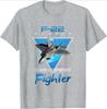 F22 Raptor Stealth Fighter Jet pattern design100 cotton summer Oneck short sleeve casual printed mens Tshirt