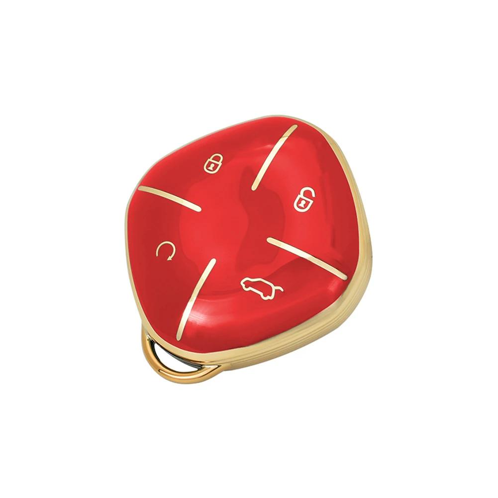 Soft TPU Car Remote Key Cover Case Accessories For Chery DASHING X-1 Plus DTC Jetour 2024 2024 Auto Shell Fob Protection Holder