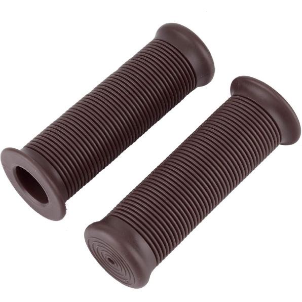 1 Inch Motorcycle Grips, Pair of 1inch 25mm Universal Motorcycle Vintage TPU Handle Handlebar Grip(Black) темно-коричневого