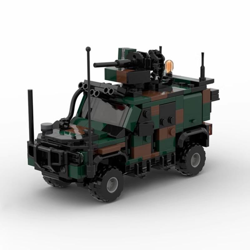 WW2 Mliatry LMV 2 4x4 Esercito Vehicles Technology Armored Vehicle Building Blocks Toys Car Model Sets Bricks Kids Adults Gifts