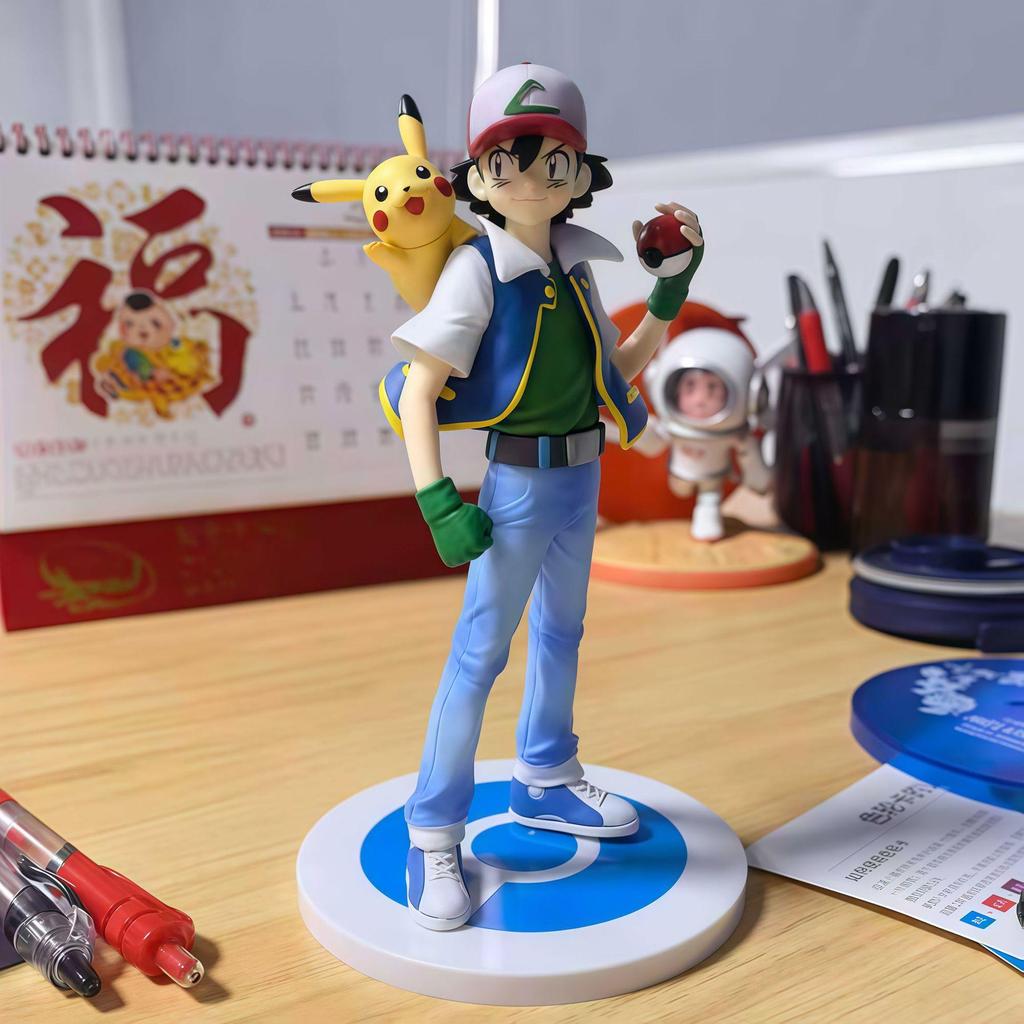 Satoshi Pokemon Anime GK Figure Toy Ornament
