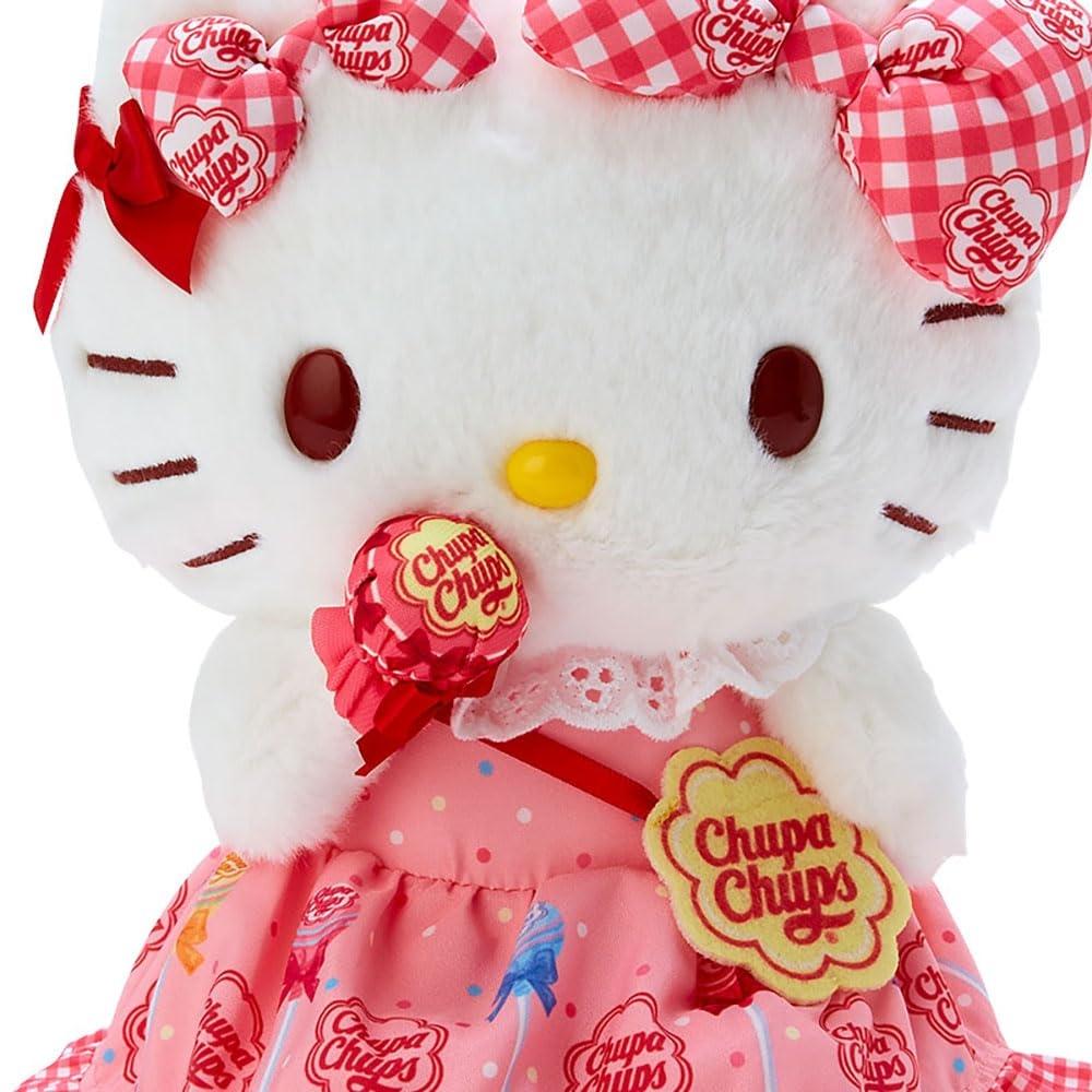 Sanrio Plush Toy L Chupa Chups Collaboration Vol. 2 Hello Kitty Hello Kitty 22.5×17.5×15cm Character 040169 SANRIO