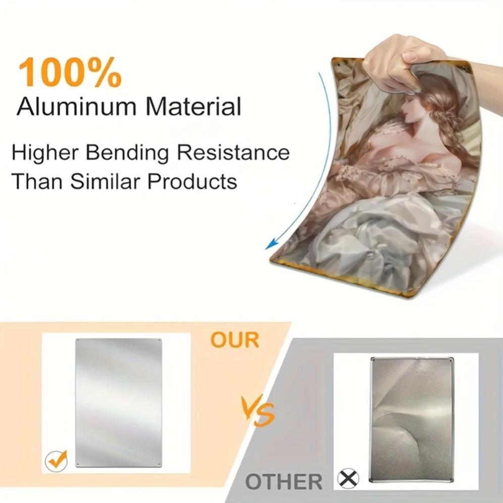 Vintage Metal Tin Sign 8x12 Inch Retro Wall Art Home Decor Gift for Birthday Anniversary