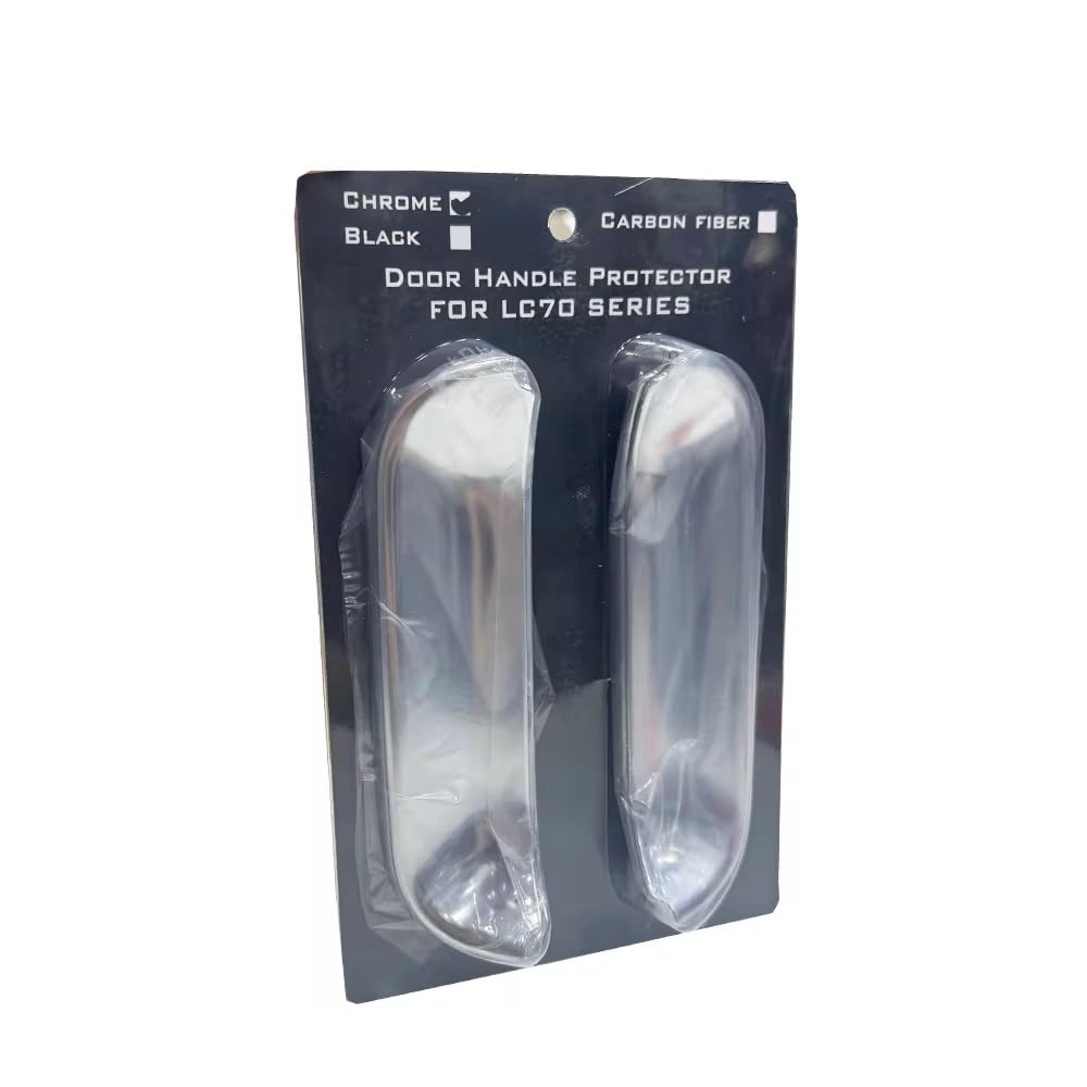 Land Cruiser 70 Door Handle Protector 5pc (Silver)