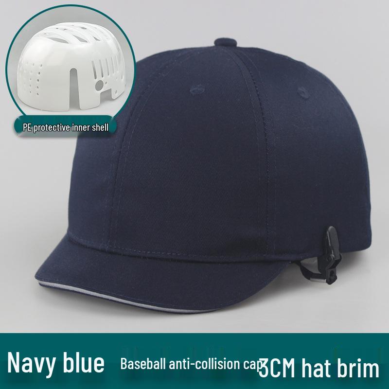 Impact-Resistant Baseball Style Hard Hat for Electricians & Chemical Industries