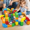 Non-Toxic Children Diy Building Blocks Educational Toy Magnetic Rail Car Cube Toys Magical Track Train Construction Kids Christmas Gifts