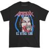 Men's Anthrax US Attack T-shirt Small Black