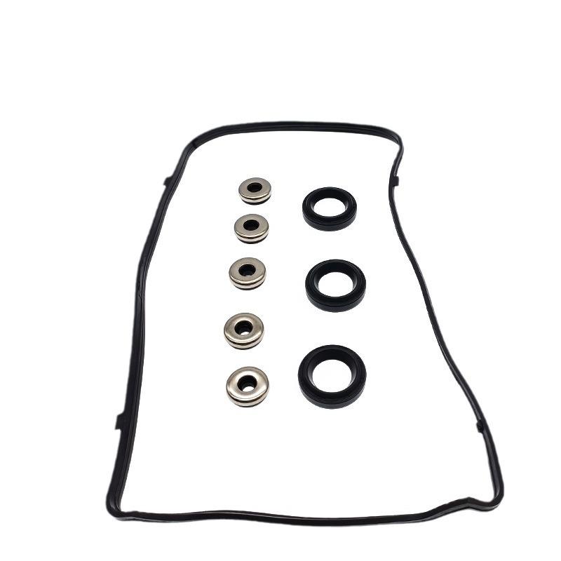 Zestaw uszczelek pokrywy zaworów i uszczelek olejowych świec zapłonowych do Honda Accord i Acura MDX
