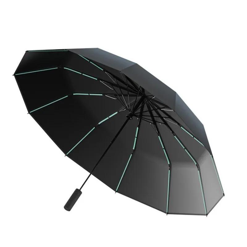 

Super Strong Windproof Automatic Folding Men Umbrella Reinforced 96 Bone Large UV Sunproof Sunny and Rainy Umbrellas Women