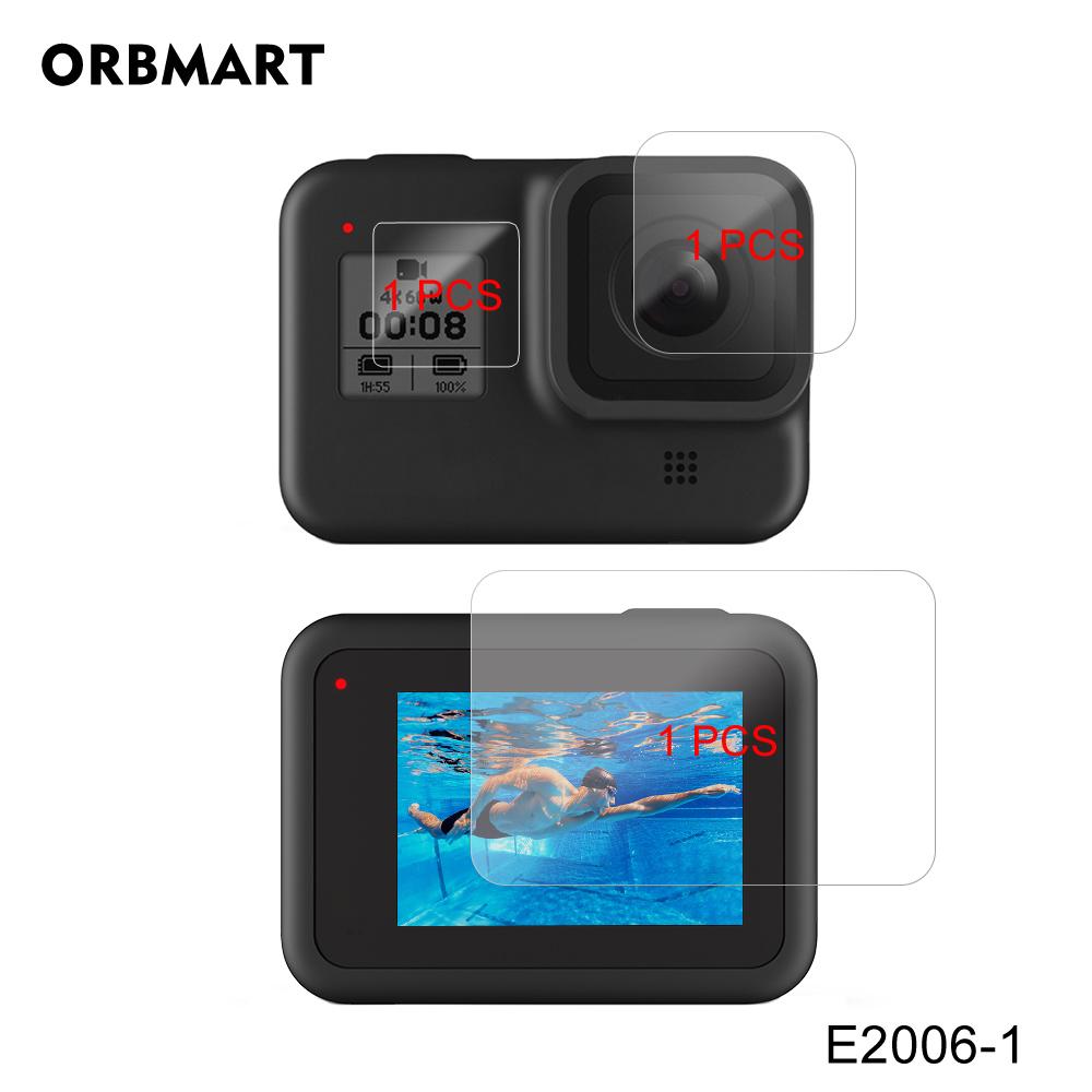 Ochranné tvrzené sklo pro GoPro Hero 8 Černá Ochranná fólie na objektiv pro Gopro8 Go pro 8 Příslušenství fotoaparátu