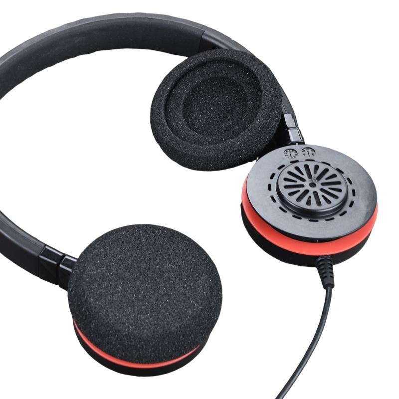 Soft and Durability Ear Pad Mic Foam Windshield for Noise Isolation Compatible for Evolve20 20se 30 30II 40 65 Headsets