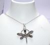Butterfly Mystic Topaz 925 Silver Plated Necklace 20" Best Seller Gift Trendy t7V59