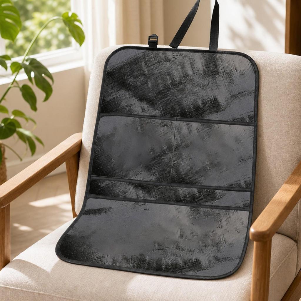 Car Seat Back Protector Waterproof Kick Mat Adjustable for Parents