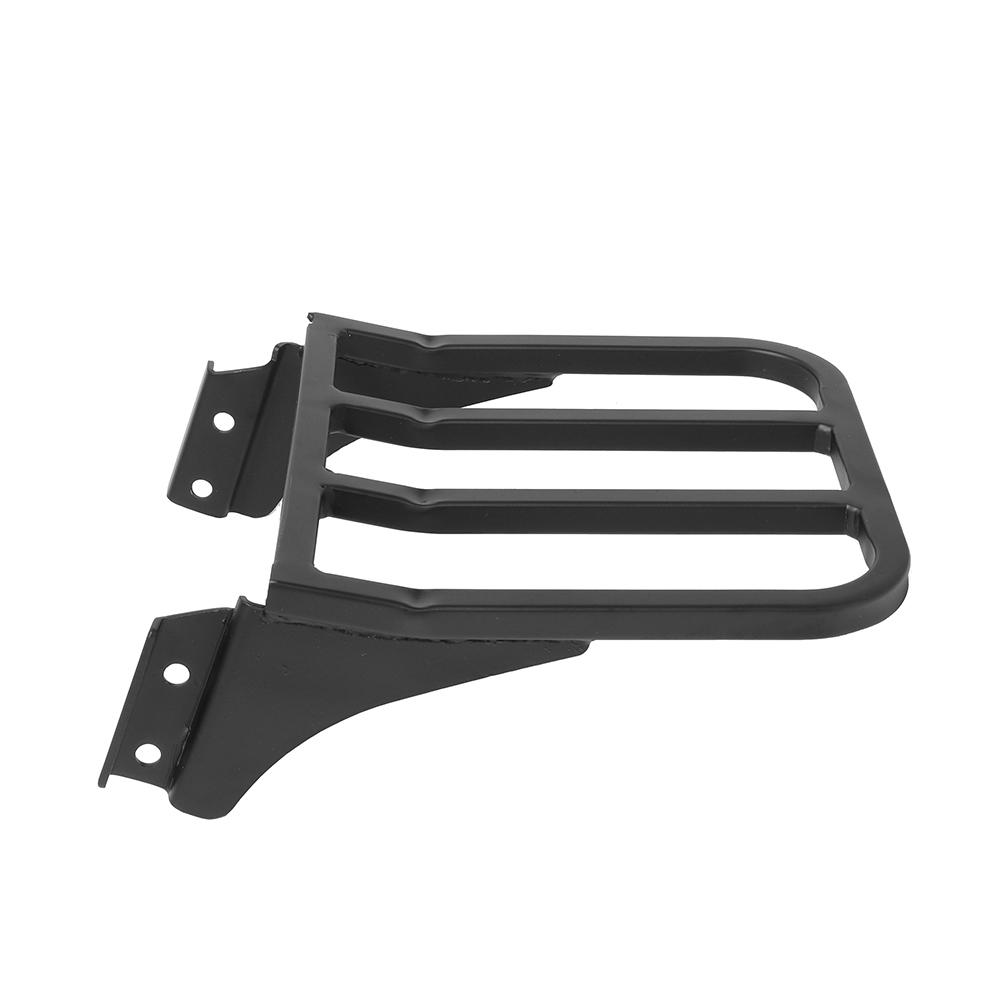 Black Backrest Sissy Bar Luggage Rack For Harley Sportster Xl Model Xl883 1200 Heritage Softail Dyna Flst Motorcycle Accessories