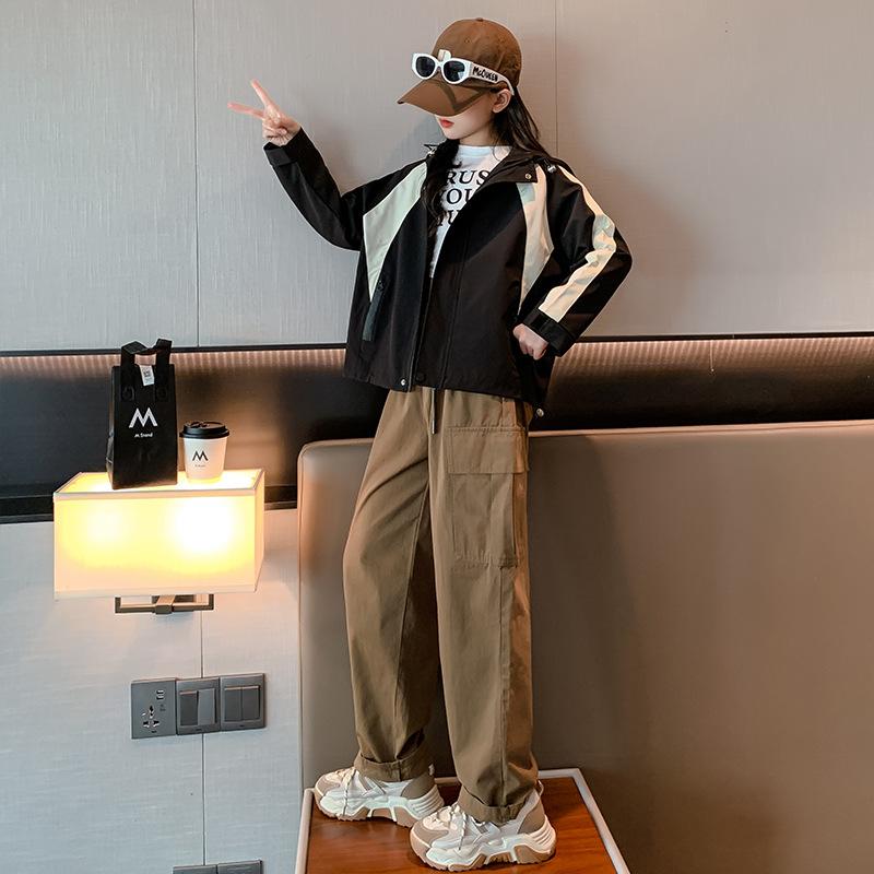 

Girls Loose Coat Autumn Children s Casual Jacket