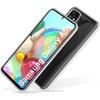 Case for Samsung Galaxy A51 - Full Body Transparent TPU Silicone Gel Case Soft Protection 2 Parts Front Back Phonillico®