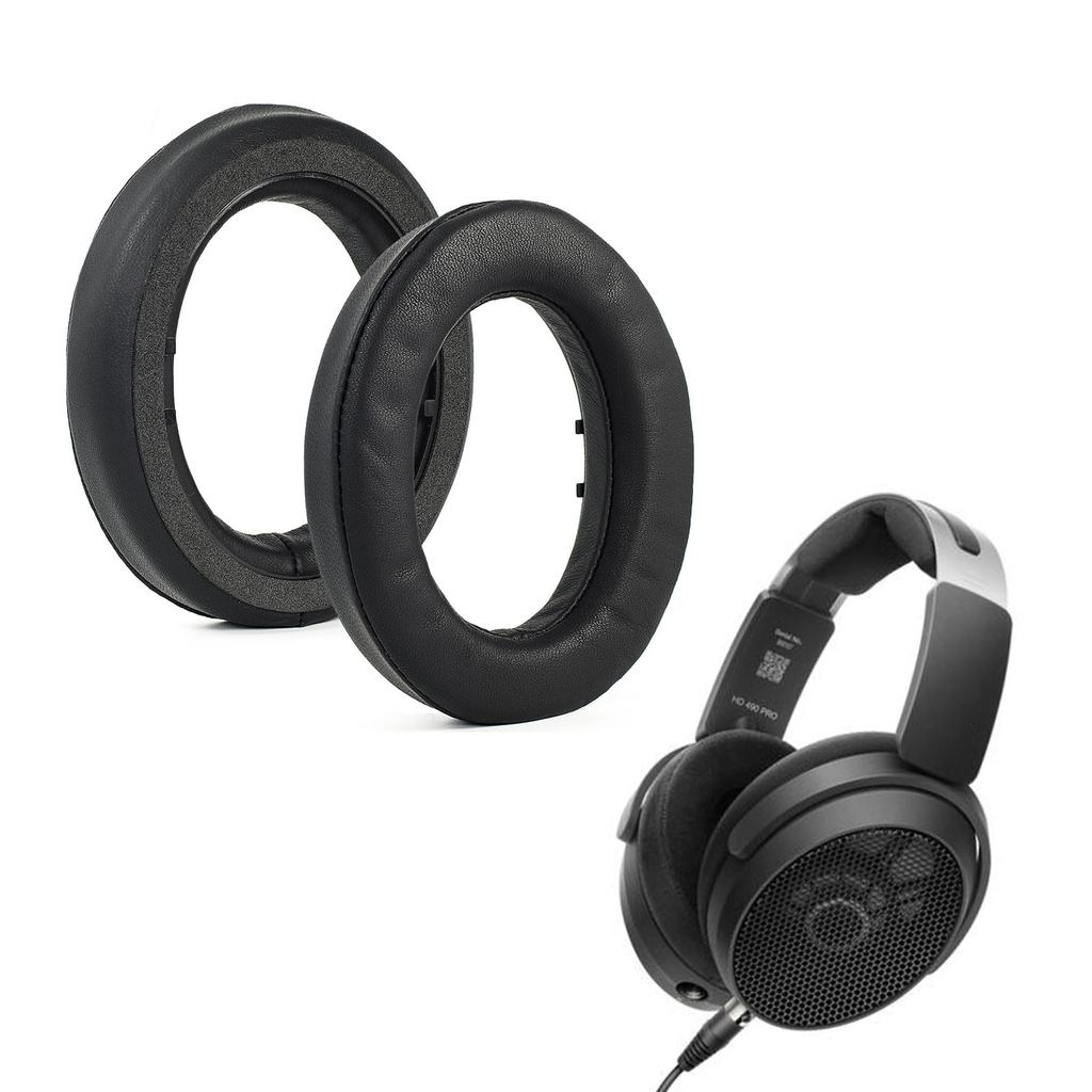 Quick Replacement Ear Pad Compatible for HD490PRO/HD490PROPlus Headphones Earpads Earmuff Easy Installation Durability