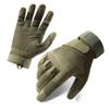 Protective Gloves Full Finger M Size Microfiber Leather Breathable Wind Proof Riding Gloves for Outdoor Training OD