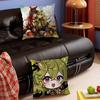 Collei Genshin Impact Cushion Cover 30x50 Polyester Sofa Cushions Decorative Throw Pillows Home Decoration Pillowcover