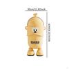 Trash Can Garbage Container Cute Waste Bin Standing Wastebasket with Flip Lid for Kitchen Study Room