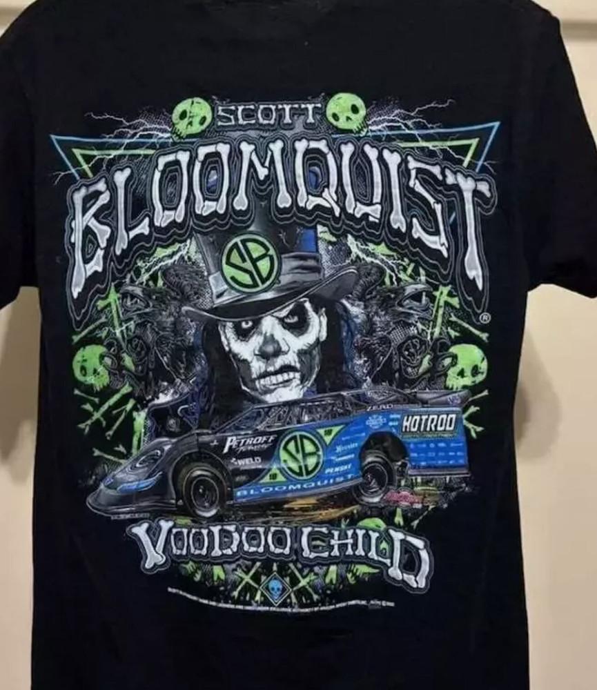 

New Scott Bloomquist Dirt Late Model Racing Cotton Unisex T-Shirt M