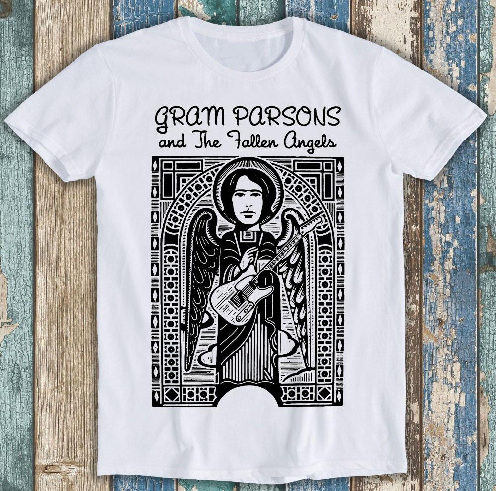Gram Parsons And The Fallen Angels Demon Folk Rock Retro Gift Tee T Shirt M1369
