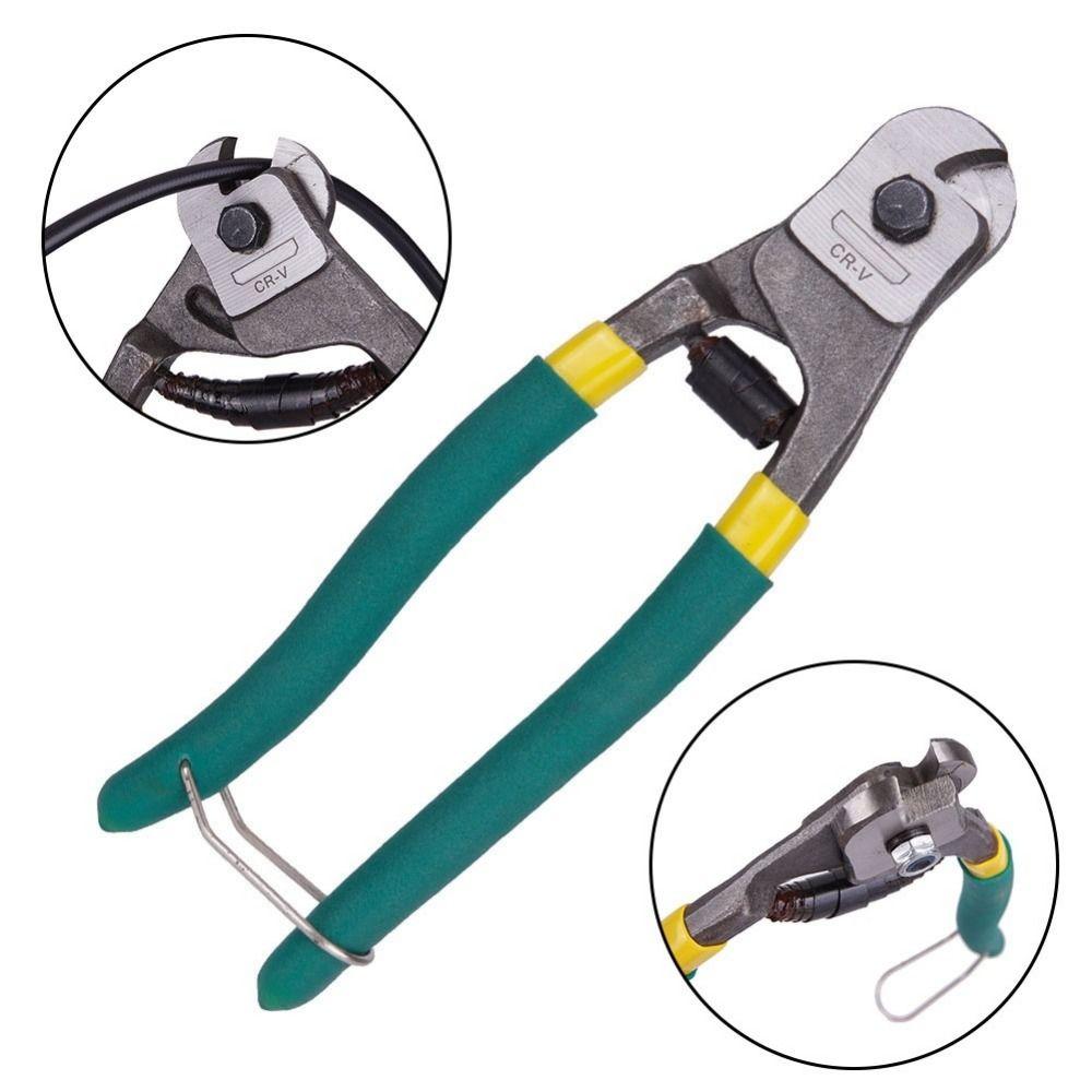 Non-slip Handle Bike Brake Cable Cutter Bike Spoke Cutting Pipe Pliers  Mountain Bike Repair