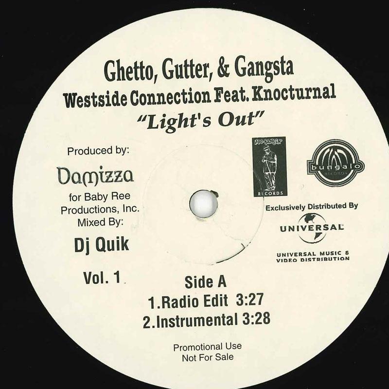 

12inch Record WESTSIDE CONNECTION - Light s Out 10103731 UNIVERSAL 2003 US Rap & Hip-Hop/R&B Used