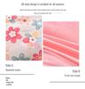 Plant Cashmere Sanded Four-Piece Bedding Set for Dorms & Homes