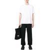 Y-3 Terry Straight Pants Black Men Bottoms H44782