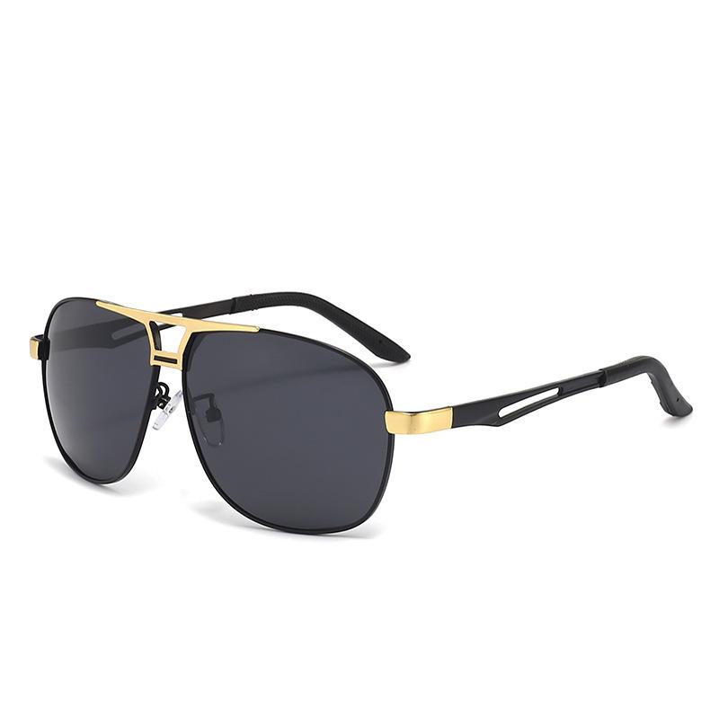 New men's polarized sunglasses, driving sunshade glasses, day and night color-changing sunglasses