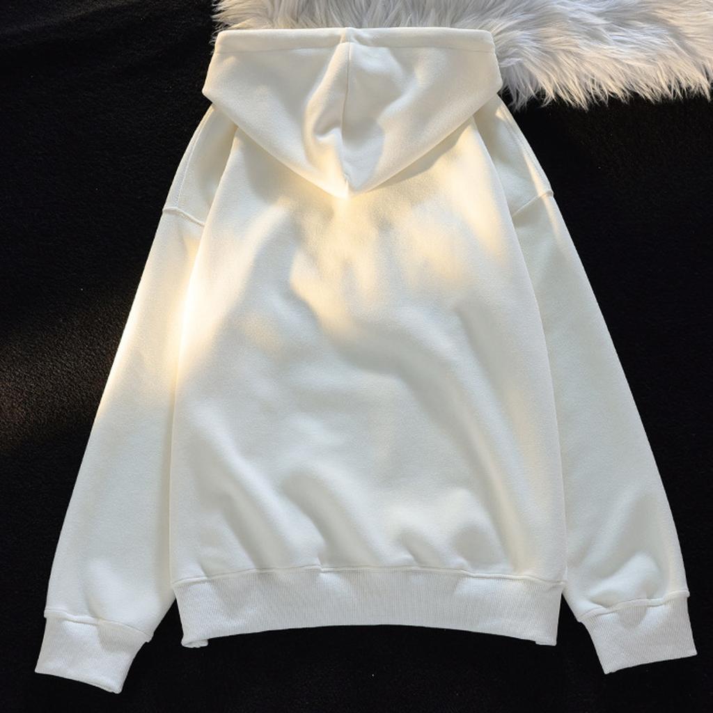 Ladies Fashion Casual Long Sleeve Round Neck Hoodie Pullover Top With  Pockets