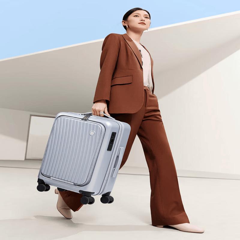 OIWAS Shunshun Box 20-inch Carry-On Front-Opening Hardside Spinner Luggage 20 inches