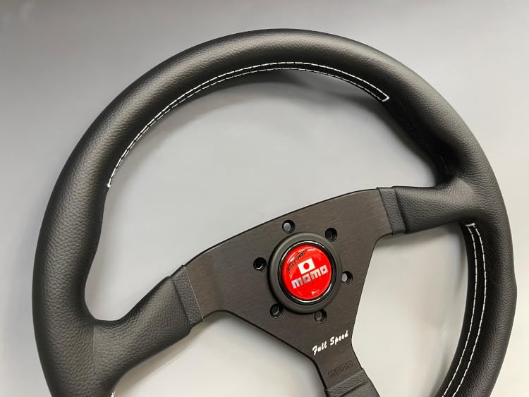 MOMO FULL SPEED WINNERS GRAND PRIX FS348 RE Full Speed Steering Flat Diameter Wheel, Type, 34.8mm