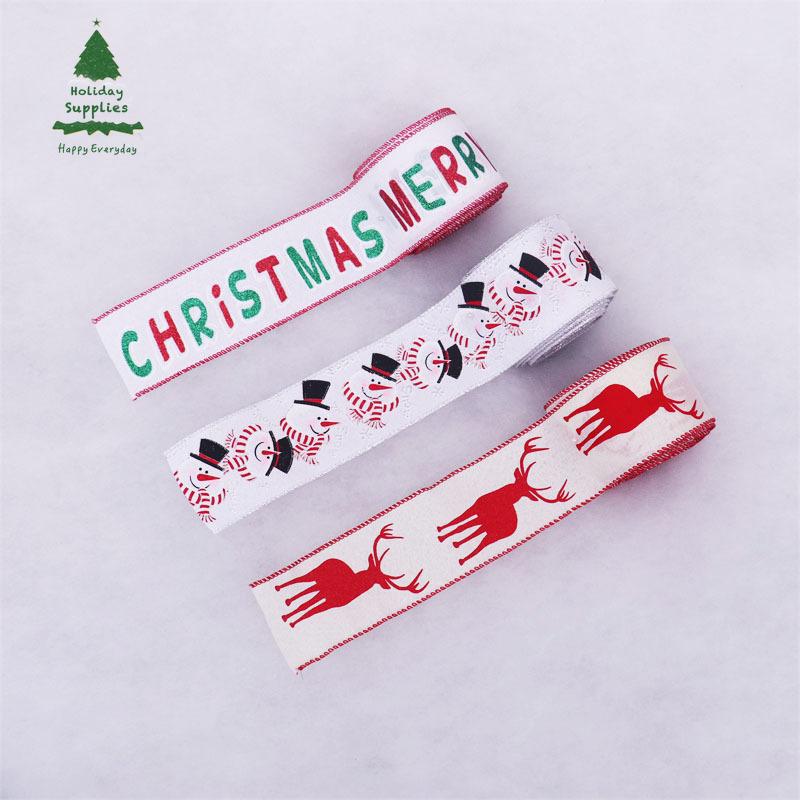 

6 мРождественские декоративные принадлежности 6 метров * 6 см Рождественская атмосфера украшения ленты плетение ремешок аксессуары для рождественской елки