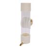 Bird Water Dispenser Easy to Refill Leakproof Automatic Parrot Water Feeder for Cockatiel Bird Cage 200ml