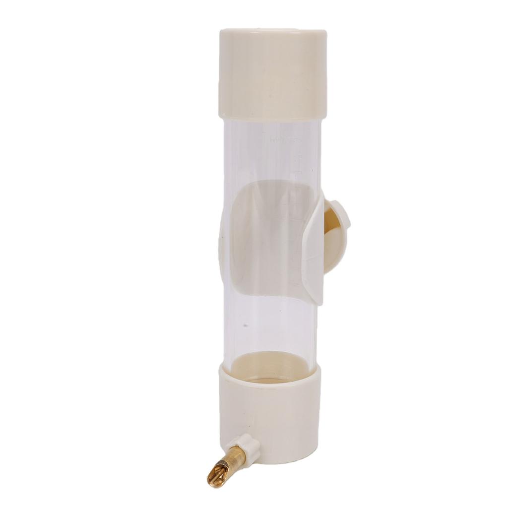 Bird Water Dispenser Easy to Refill Leakproof Automatic Parrot Water Feeder for Cockatiel Bird Cage 200ml