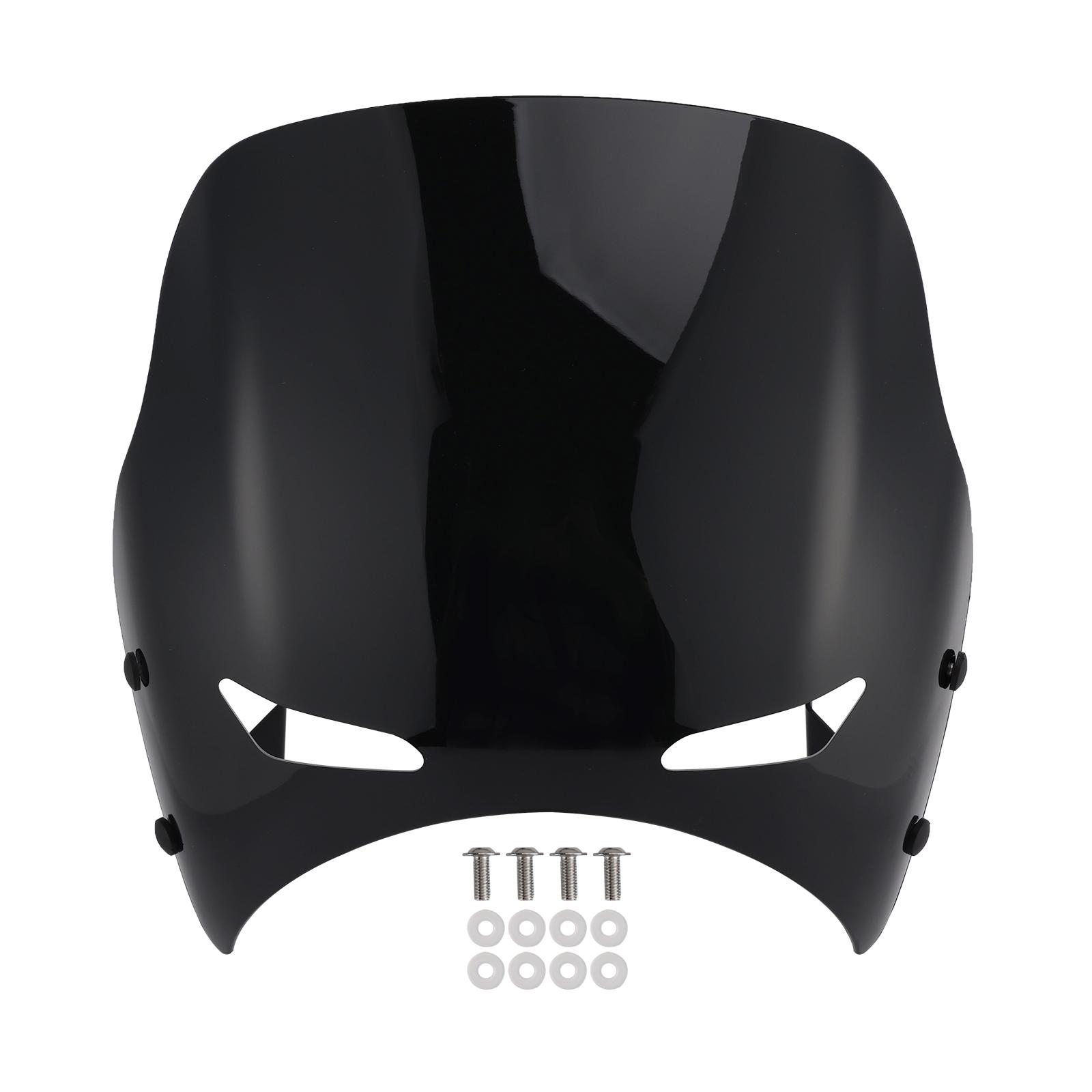 

Artudatech Windshield WindScreen fit for HONDA CB400 SUPER FOUR 2019-2022 CB1300 SUPER FOUR 2025 чорний