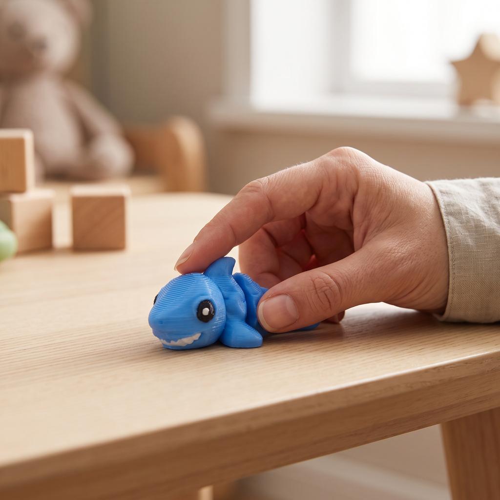 3D Printed Articulated Animal Toy for Kids