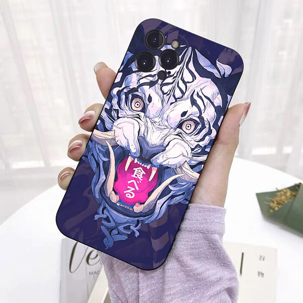 Samurai Oni Mask Phone Case For IPhone 16 15 14 11 12 13 Mini Pro XS Max Cover 6 7 8 Plus X Funda Shell
