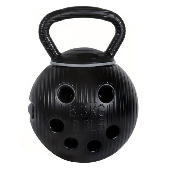 Vodou plněná kettlebell s odnímatelnou rukojetí silový trénink nastavitelná váha kettlebell muži ženy celé tělo domácí posilovna cvičení činka