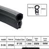 U-Shaped Waterproof Anti-Collision Dustproof Electrical Cabinet Rubber Seal