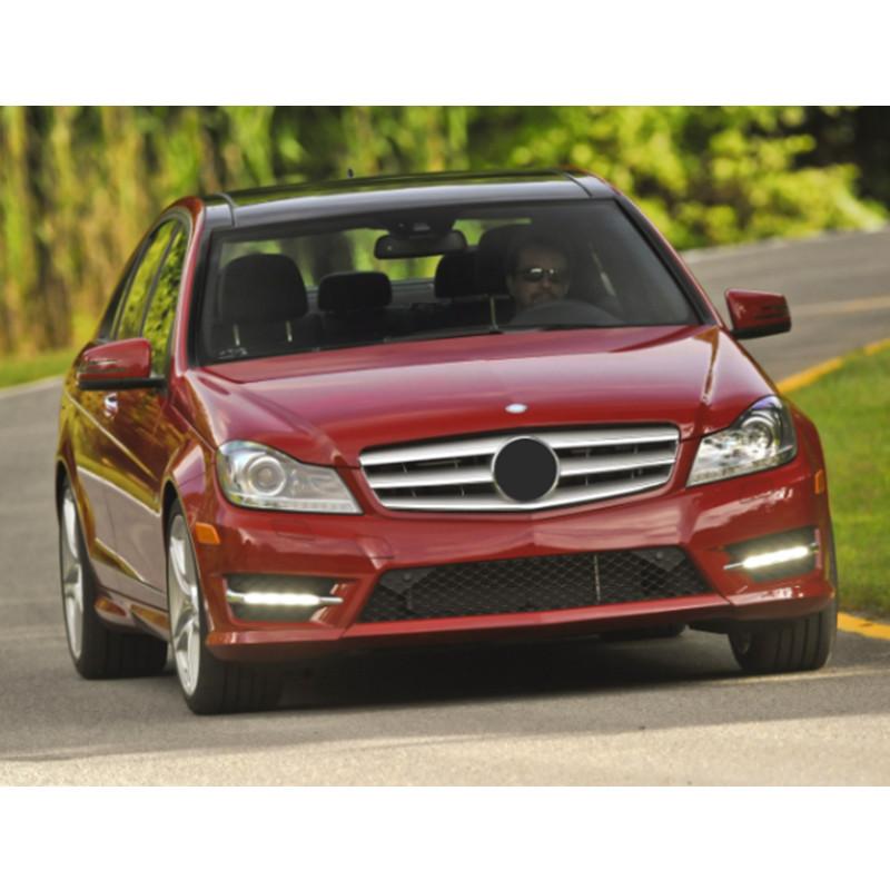 Frontstoßstangengrill Nebelscheinwerferrahmen Für Mercedes Benz C-Klasse W204 2007-2014