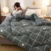 Thickened Quilt with Cotton Wadding Velvet Warm Quilt Core Breathable and Lightweight Single or Double Person Available Bedding Article All Seasons