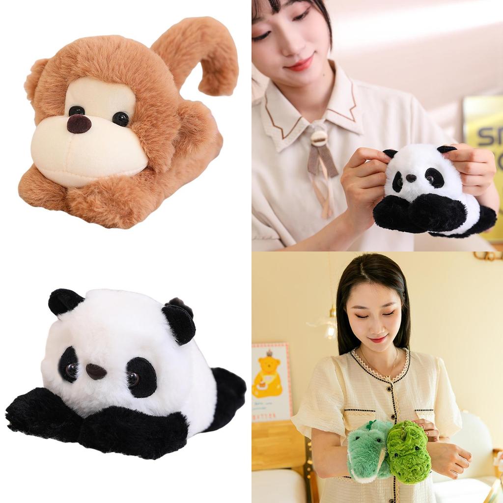 Braccialetto Scimmietta Panda Carino Giocattolo Peluche Braccialetto Animale Accessori Decorativi Per Bambini 75 Caratteri