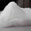 Cotton Soft White Blanket Artificial Xmas Christmas Party Decor Cotton Fake Christmas Tree Scene Decoration Props