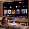 Vivicine Neuestes YT900 Android 13 1920x1080p Full HD 1080p Heimkino-Projektor, Autofokus, Automatische Trapezkorrektur