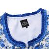 Women's Classic Dirndl Sexy Lace Apron Floral Dress 3PCS Suit for Beer Festival